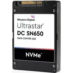 Western Digital WD Ultrastar DC SN650 Solid state-drev WUS5EA1A1ESP5E3 15.36TB 2.5" U.3 PCIe 4.0 NVMe > I lager, forväntat leveransdatum hos 21-12-2023